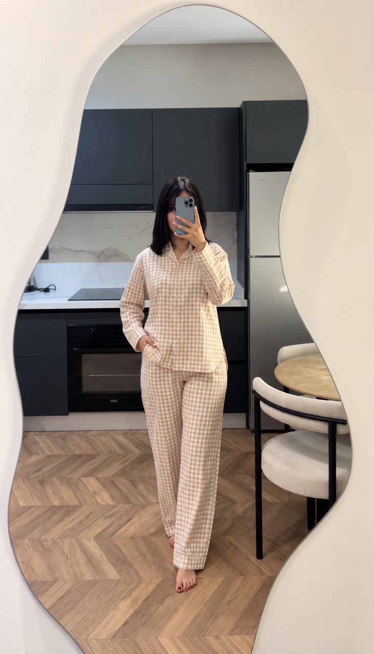 Les Carreaux, coloris beige