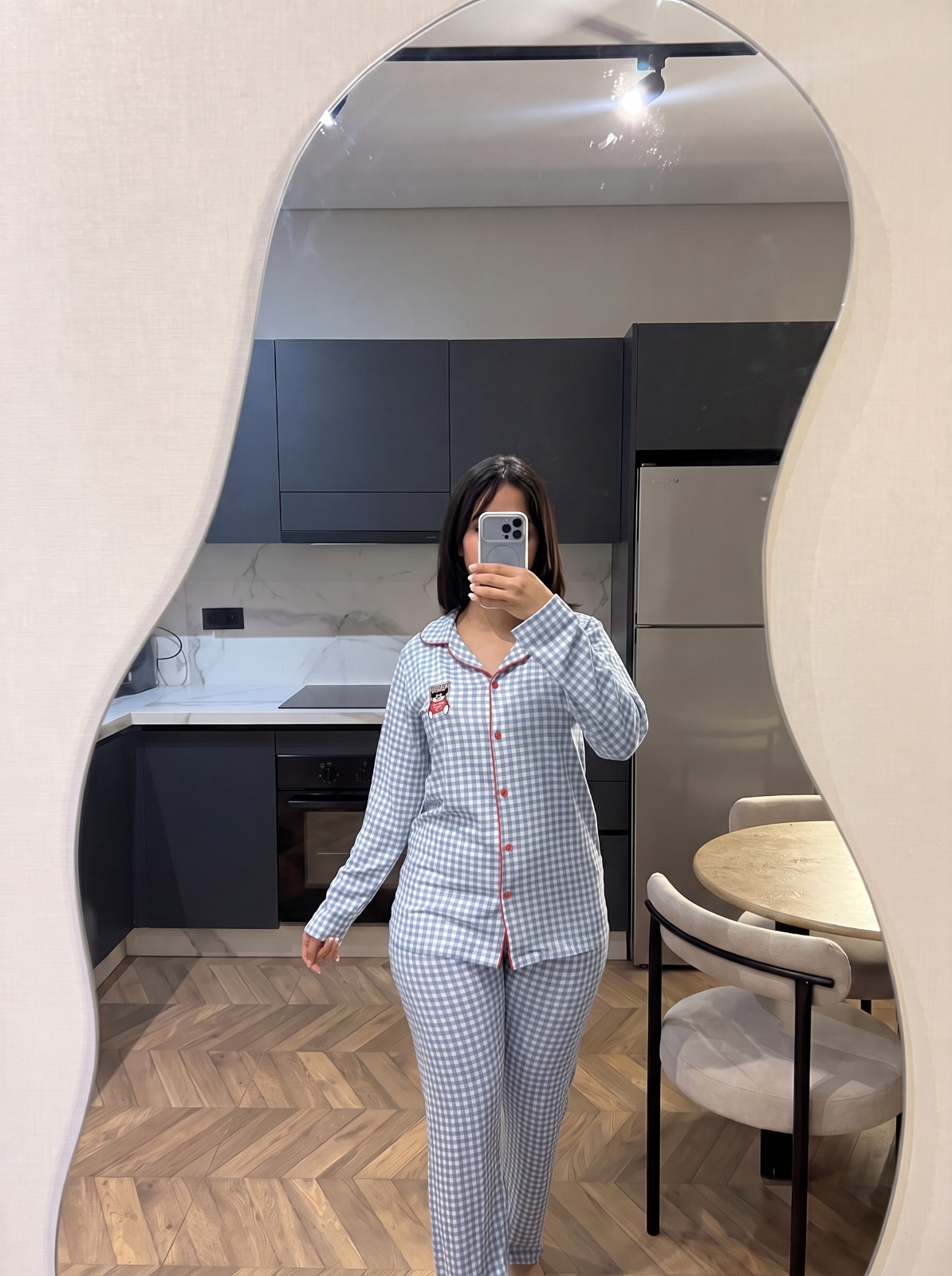 Le Vichy, coloris bleu
